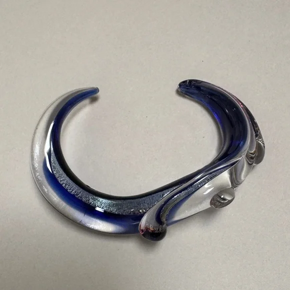 Murano Venetian Glass Cuff Bracelet - Picture 4 of 11